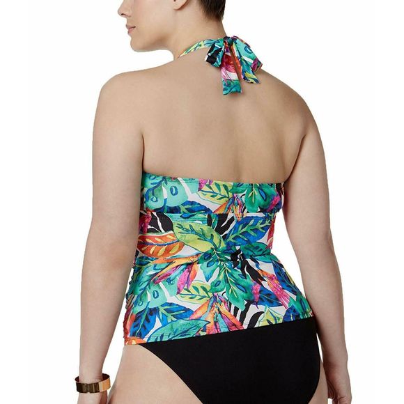 Ralph Lauren Rainforest Tropical Print Tankini - Picture 2 of 2